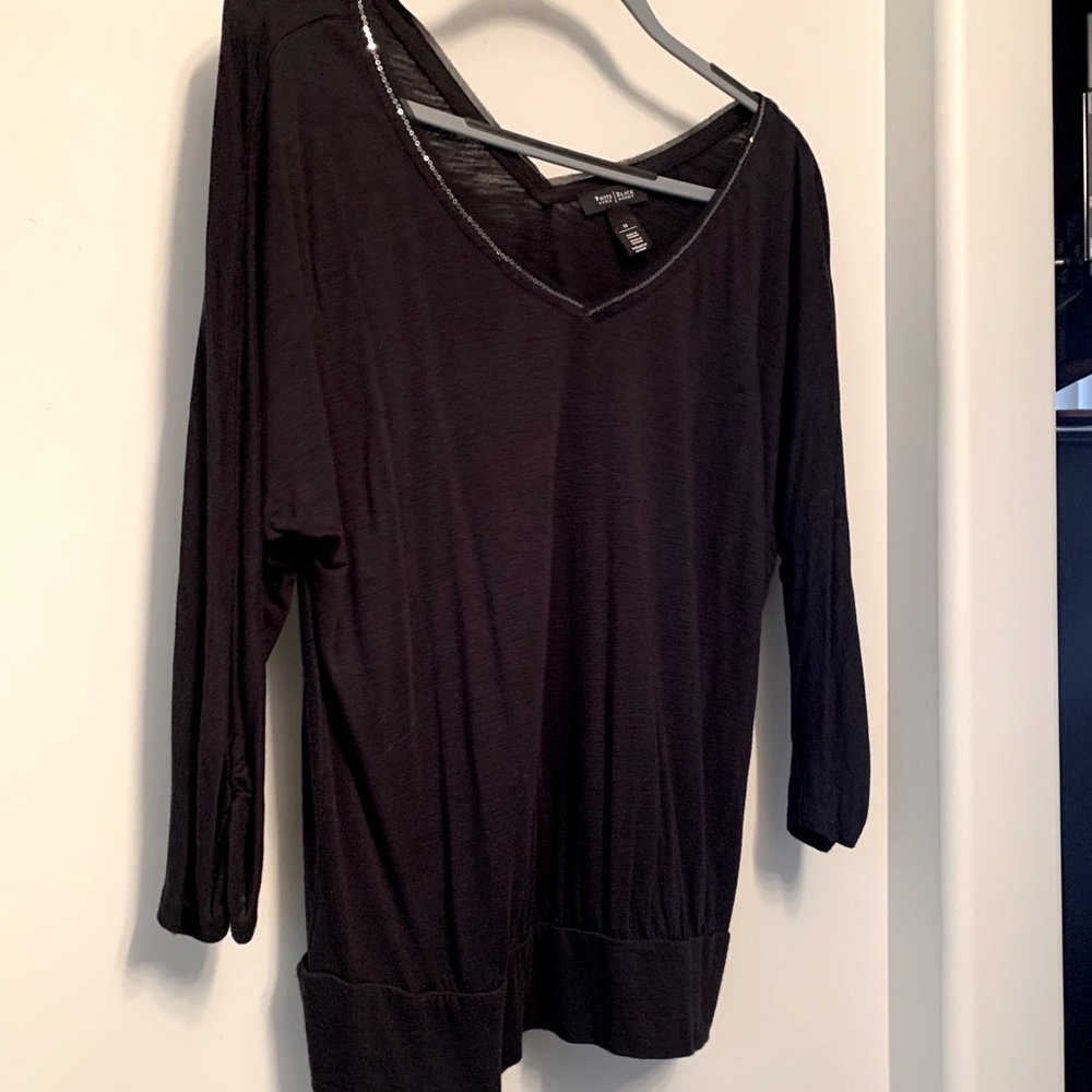 Dressy black top